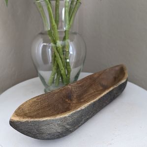 Decorative wooden tray